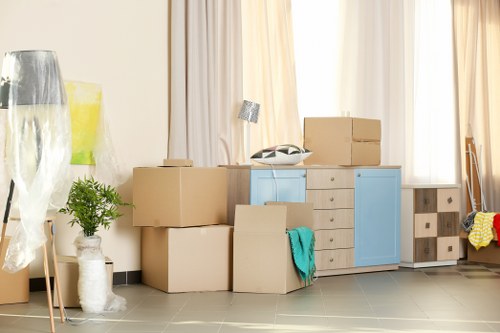 Moving service team planning removals in Colindale near local apartments
