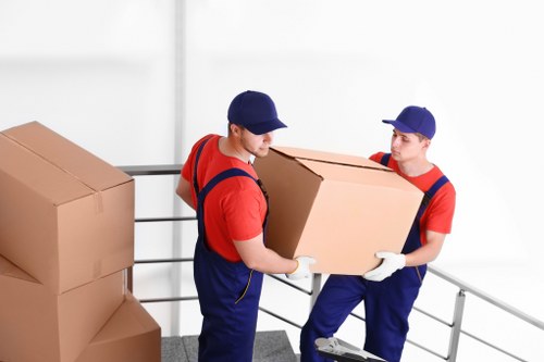Step-by-step packing process for a move in Colindale