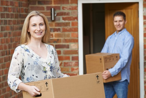 Business and household items stored in Colindale storage units